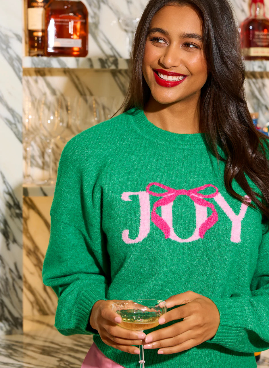 Shiraleah "Joy" Sweater-Green
