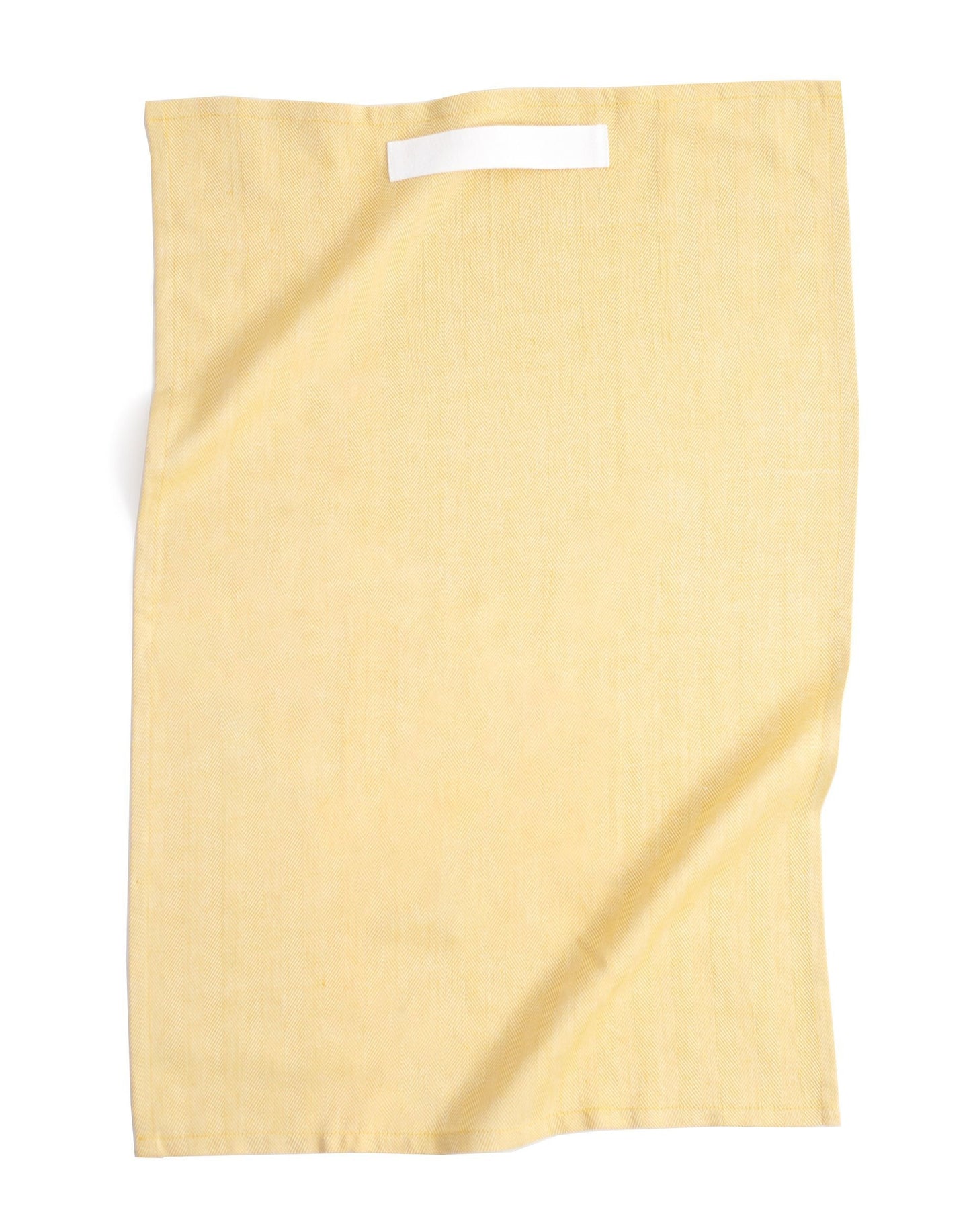 1 Canoe 2 Herringbone Kitchen Towel-Yellow