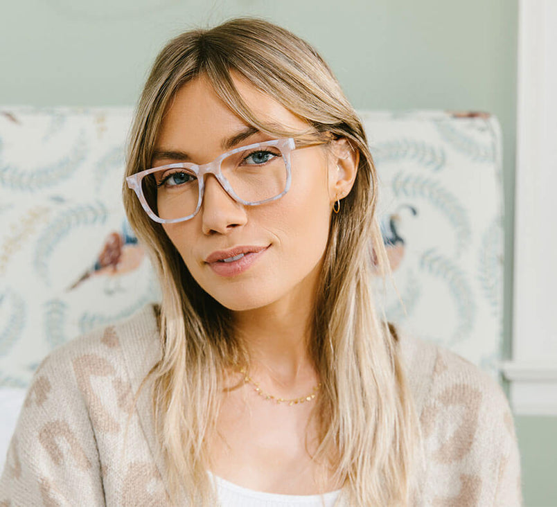 Peepers "Harvest Focus" - Tan Marble/Wood
