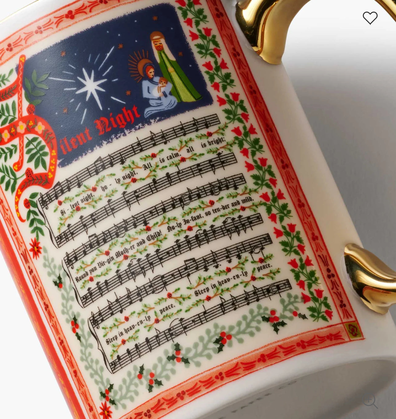 Rifle Paper Co. "Christmas Carols" Porcelain Mug