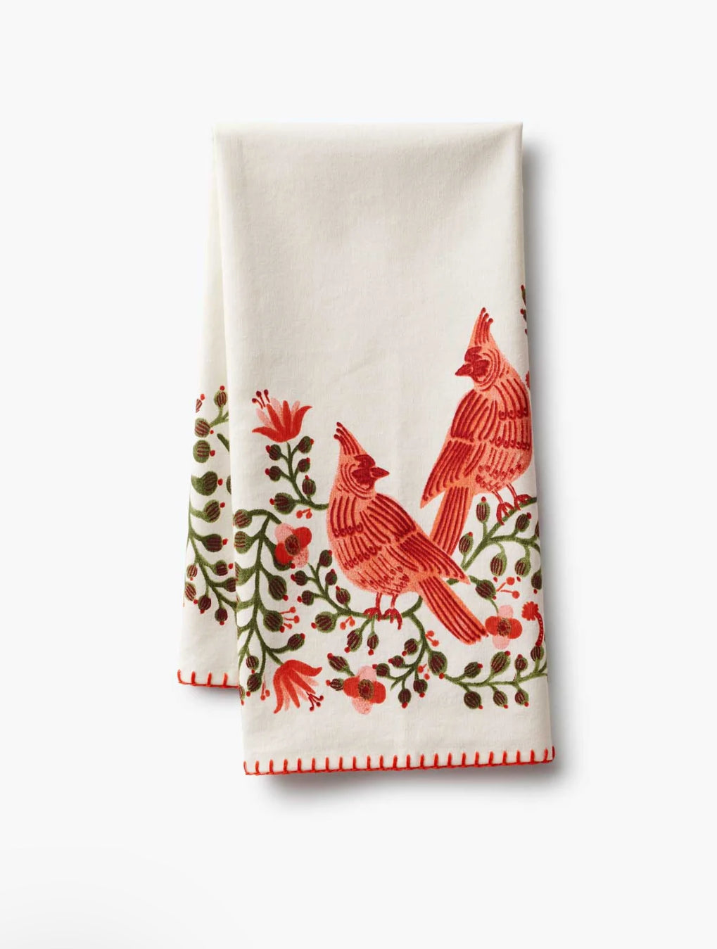 Rifle Paper Co. “Christmas Cardinals” Tea Towel