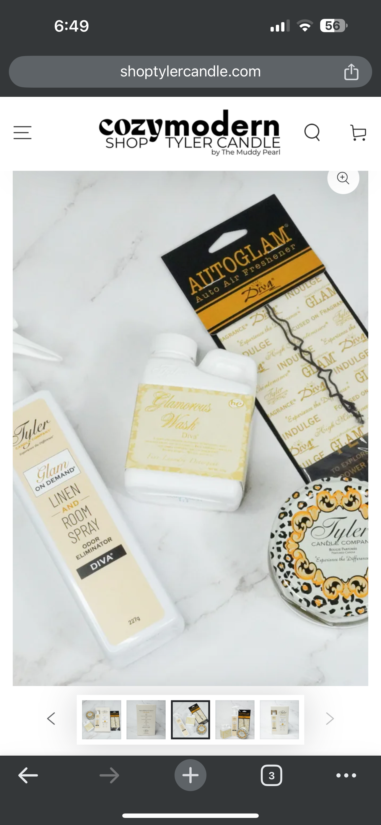 Tyler Candle Co. Glamorous Gift Suite VI - High Maintenance