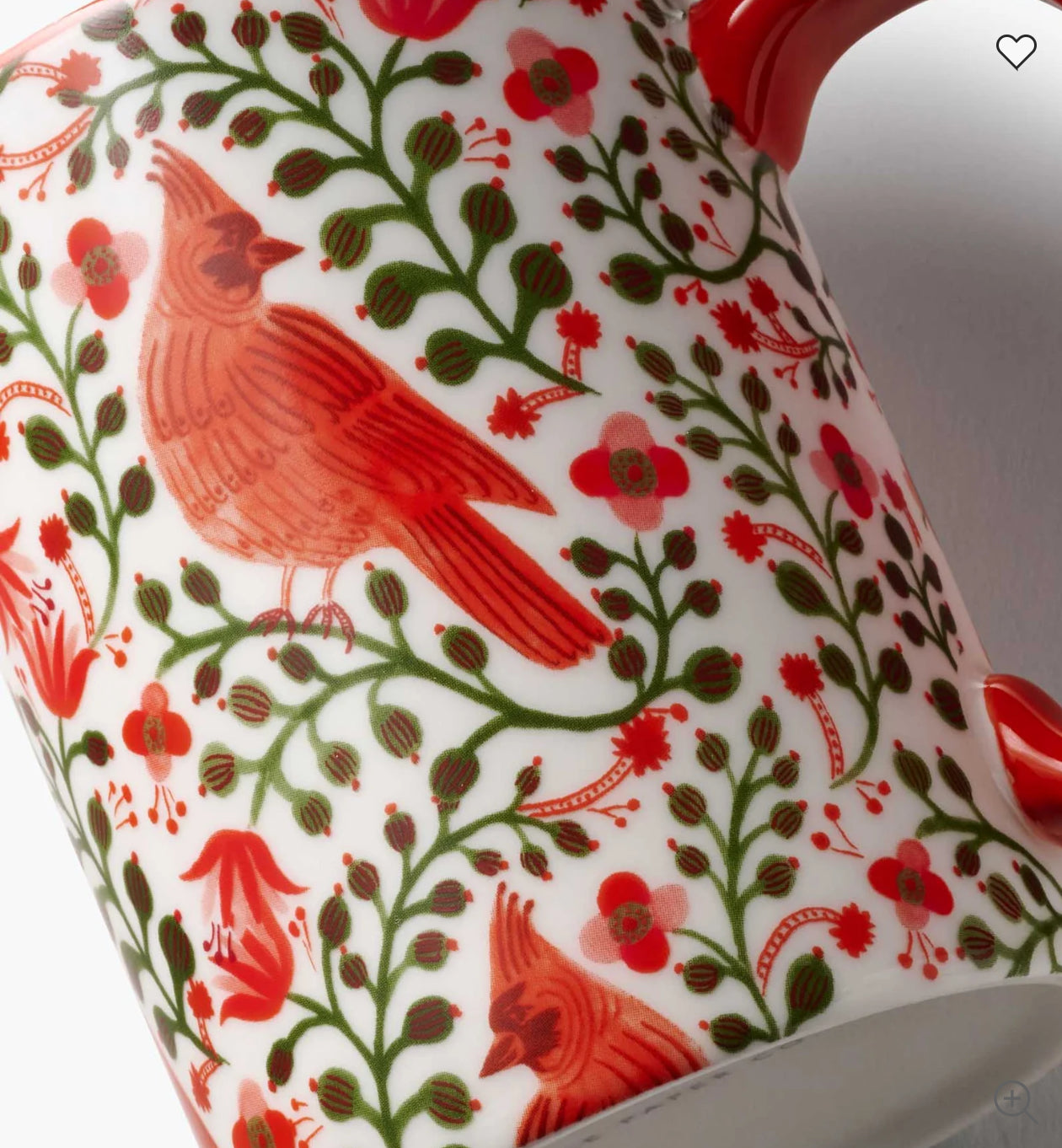 Rifle Paper Co. "Christmas Cardinals" Porcelain Mug