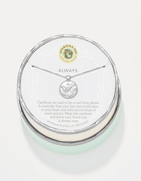 Spartina 449 Sea La Vie Necklace-Always/Cardinal-Silver