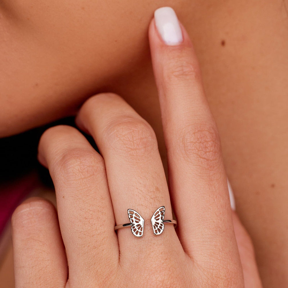 Puravida "Fly Away" Ring-Silver