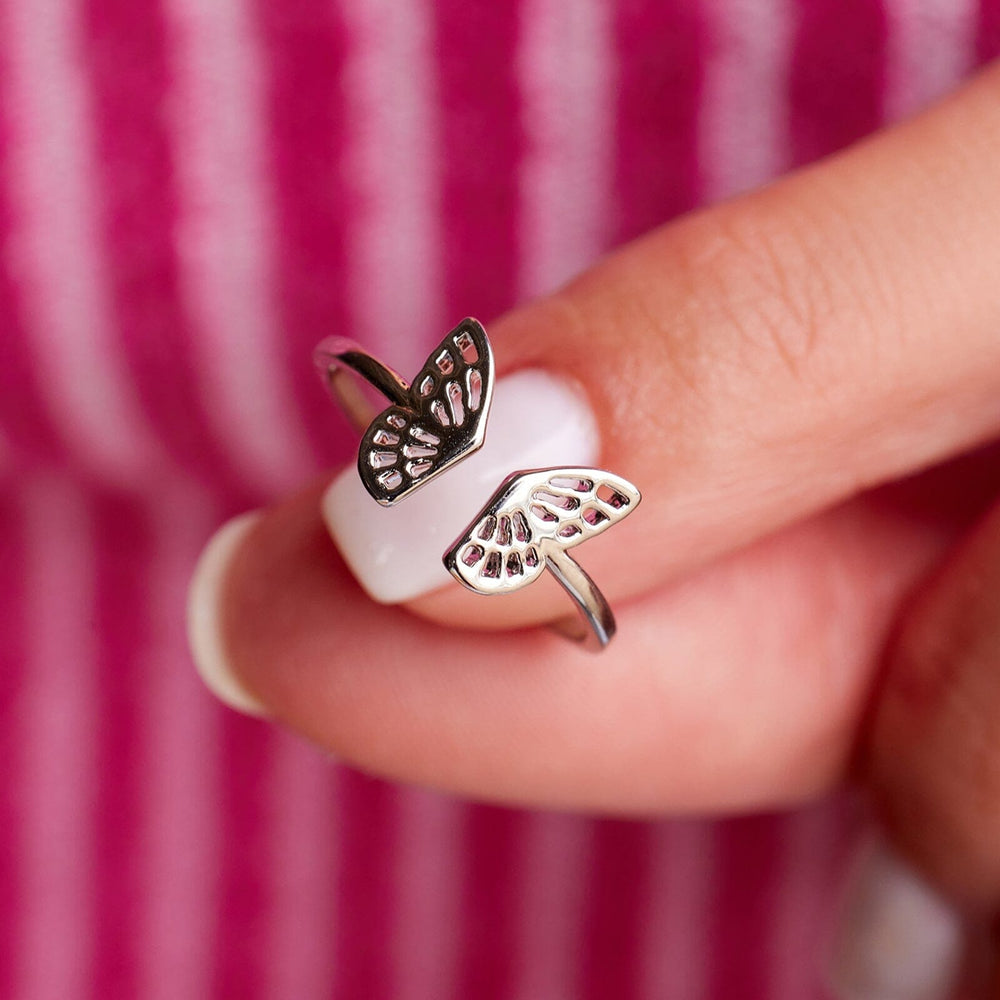 Puravida "Fly Away" Ring-Silver