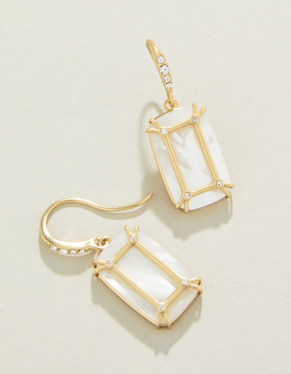 Spartina 449 Orla Window Earrings-MOP