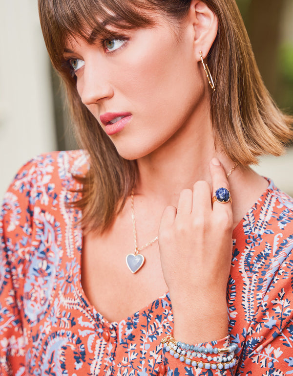 Spartina 449 Coralie Ring-Blue