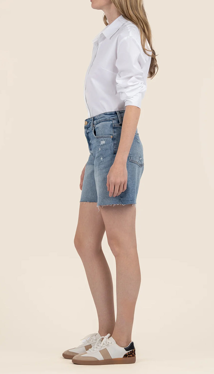 Kut from the Kloth "Hailey" High Rise Short -Focus