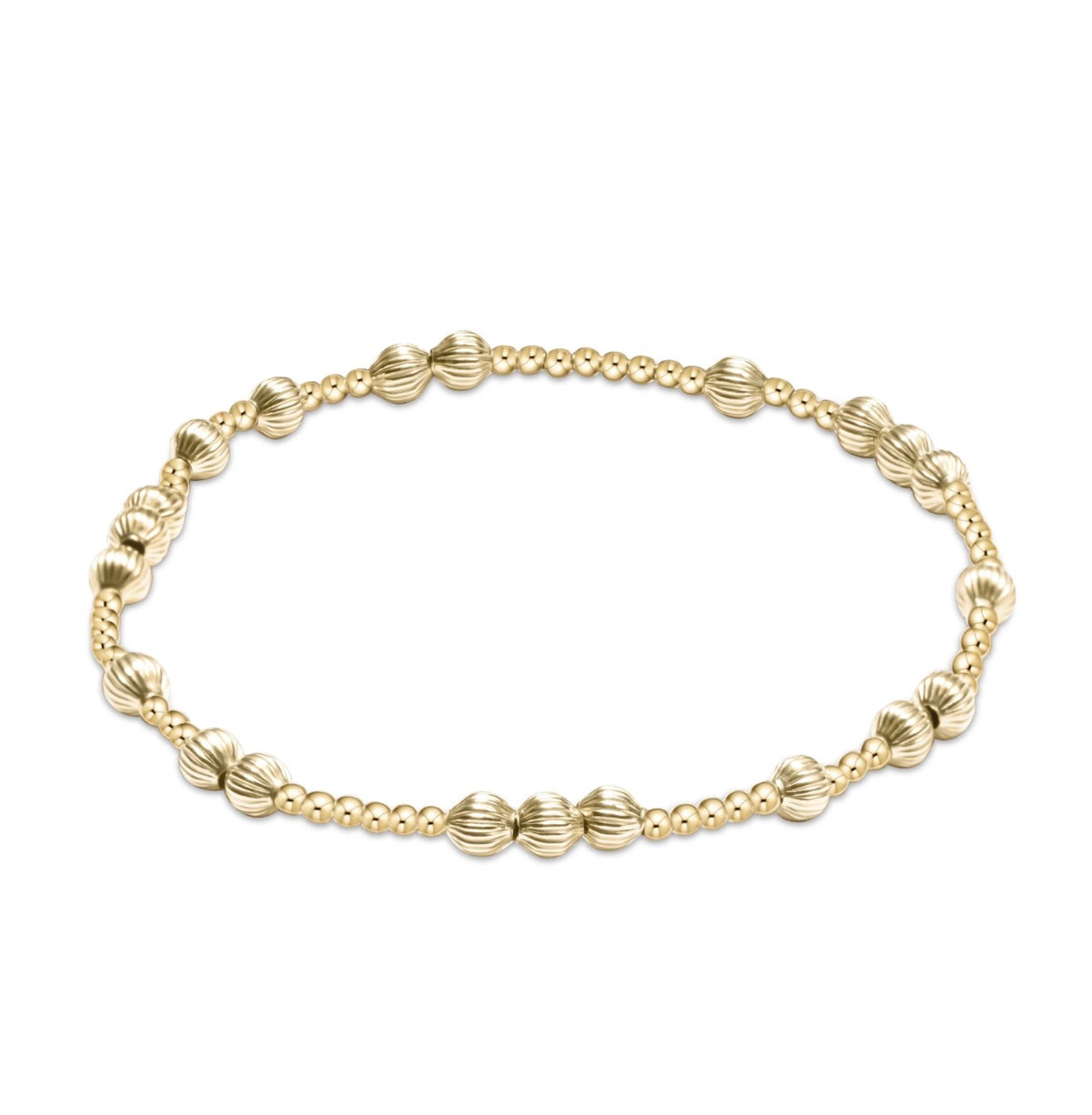 Enewton "Hope Unwritten" Dignity 4mm Bead Bracelet-Gold