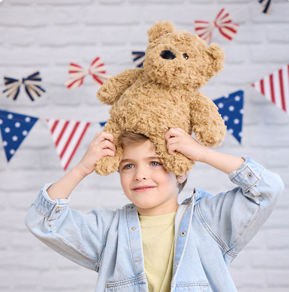 Warmies “Brown Curly Bear”