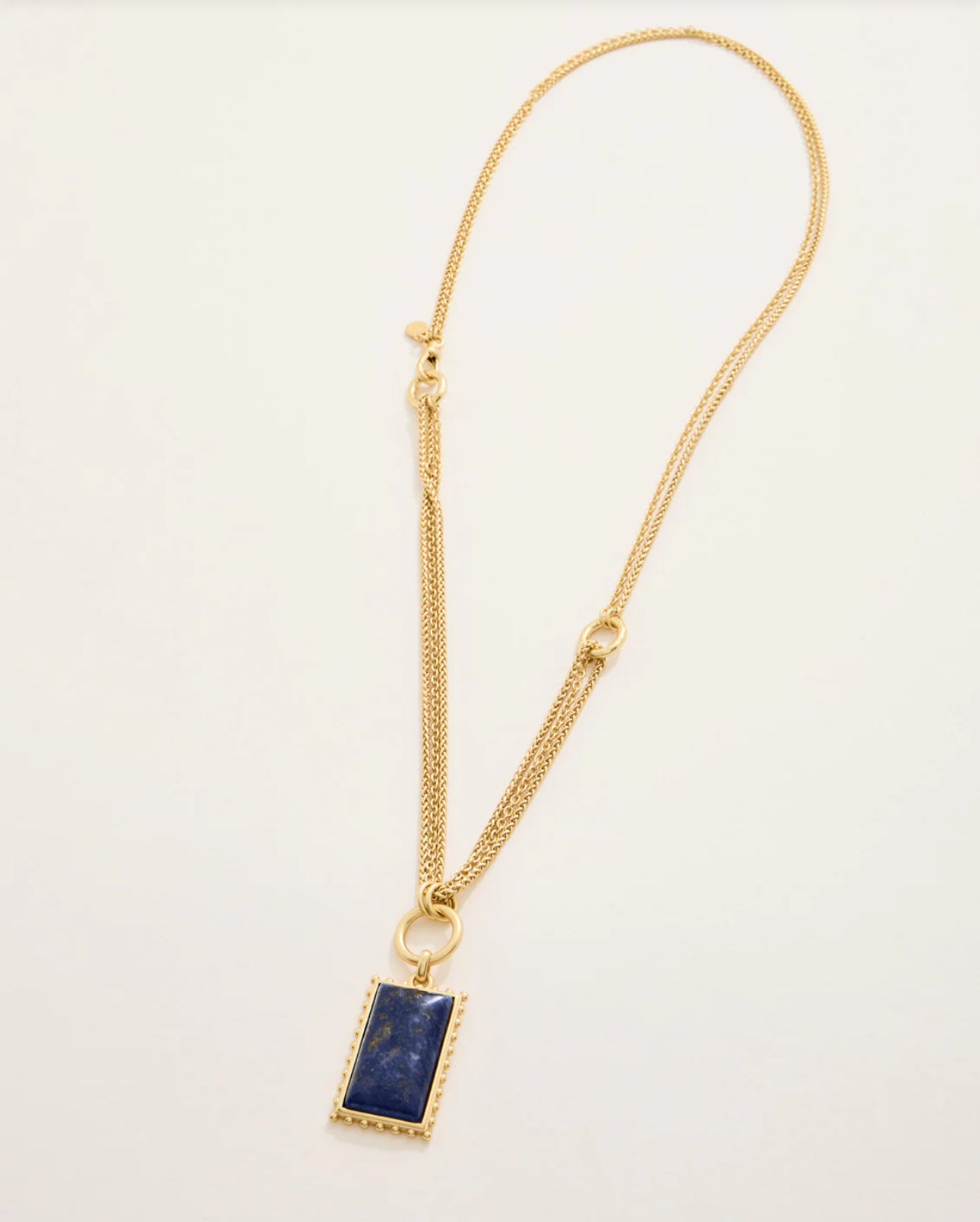 Spartina 449 Highlands Layered Necklace-20" Dark Blue