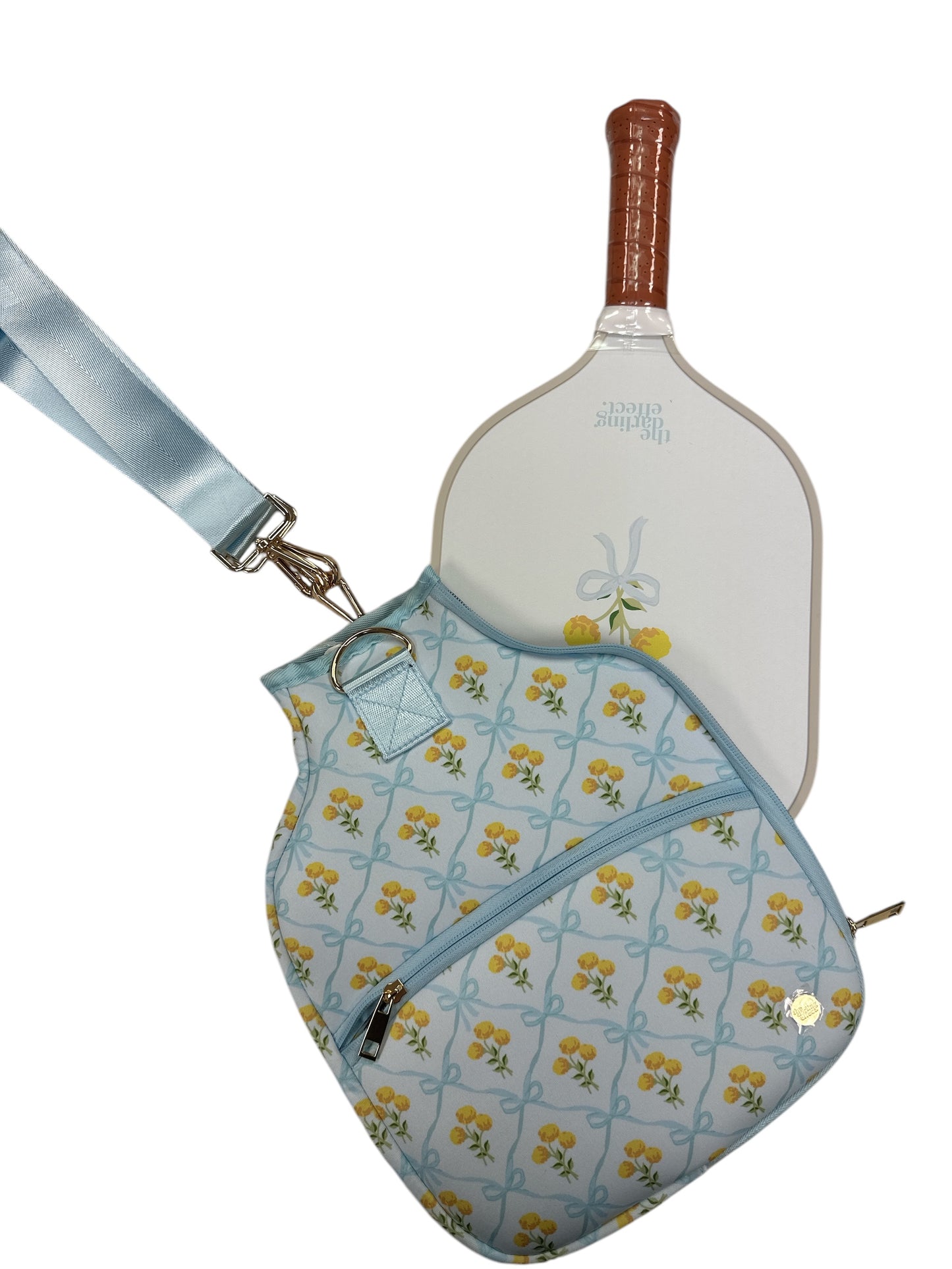The Darling Effect Pickleball Paddle Case-Marigold Lane Blue