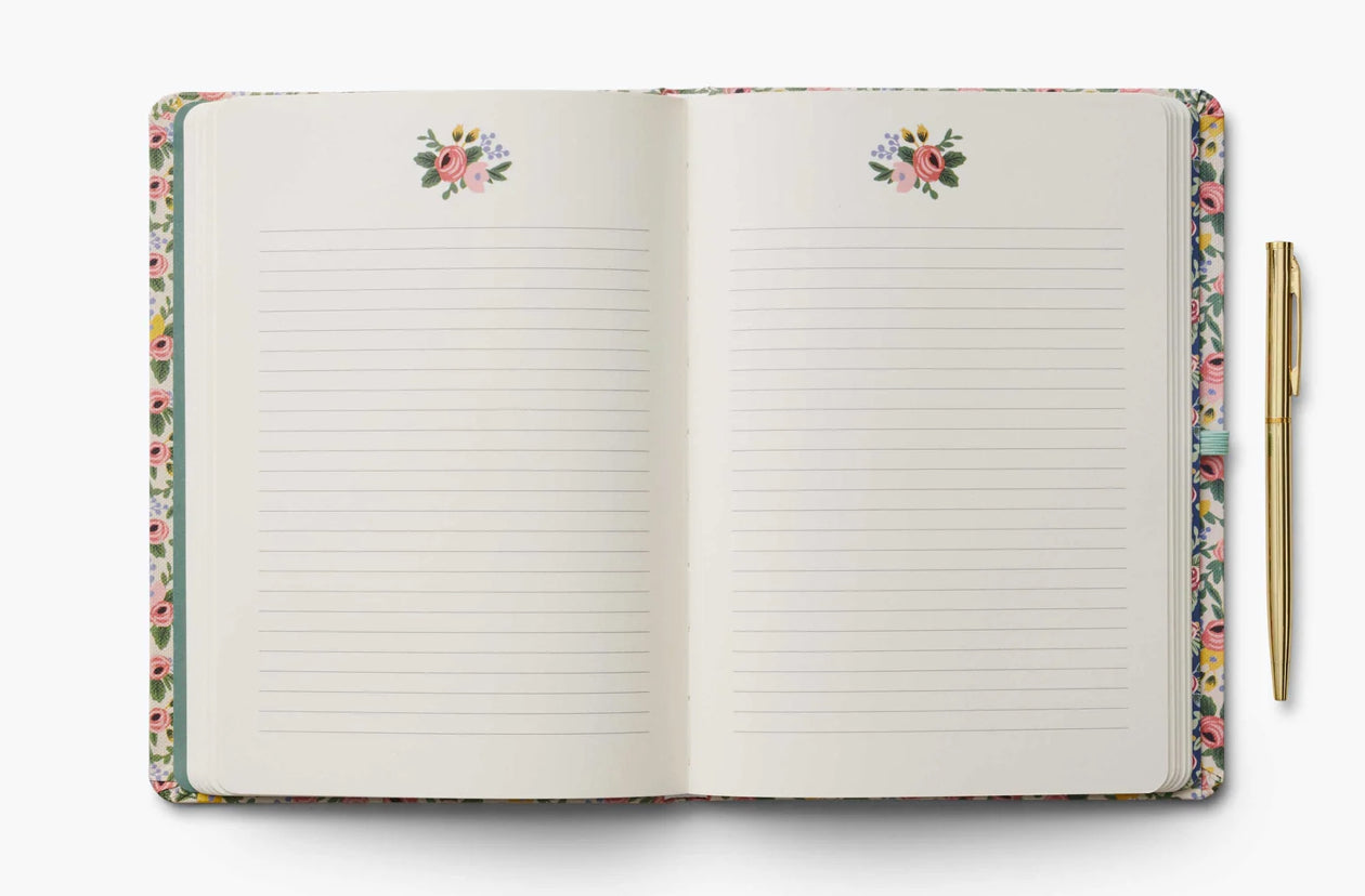 Rifle Paper Co. "Rosa" Journal with Pen