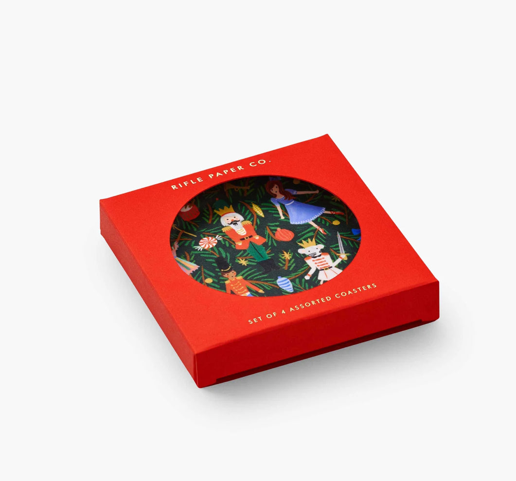 Rifle Paper Co. "Nutcracker" Coasters