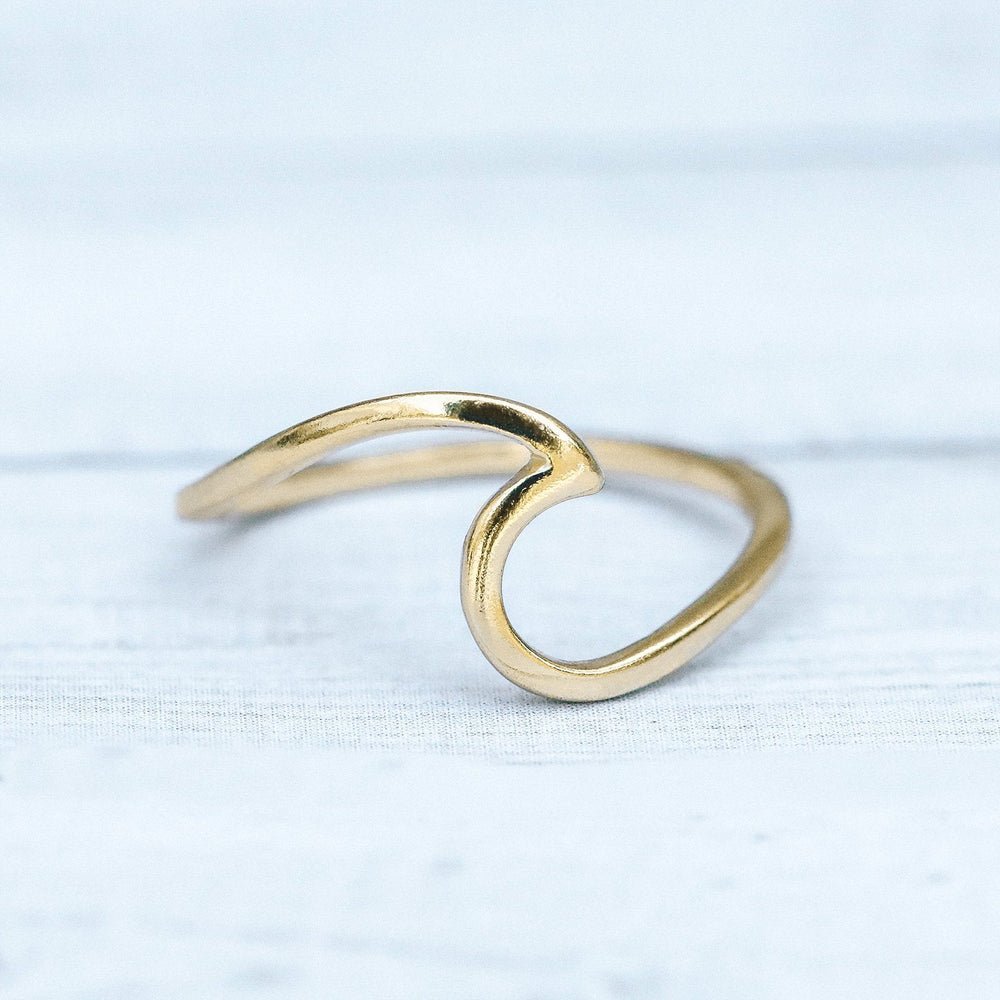 Puravida "Wave" Ring-Gold