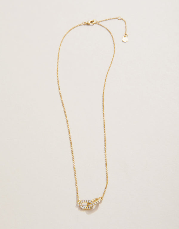 Spartina 449 Sea La Vie 18" Necklace - Forever Friends/Links-Gold