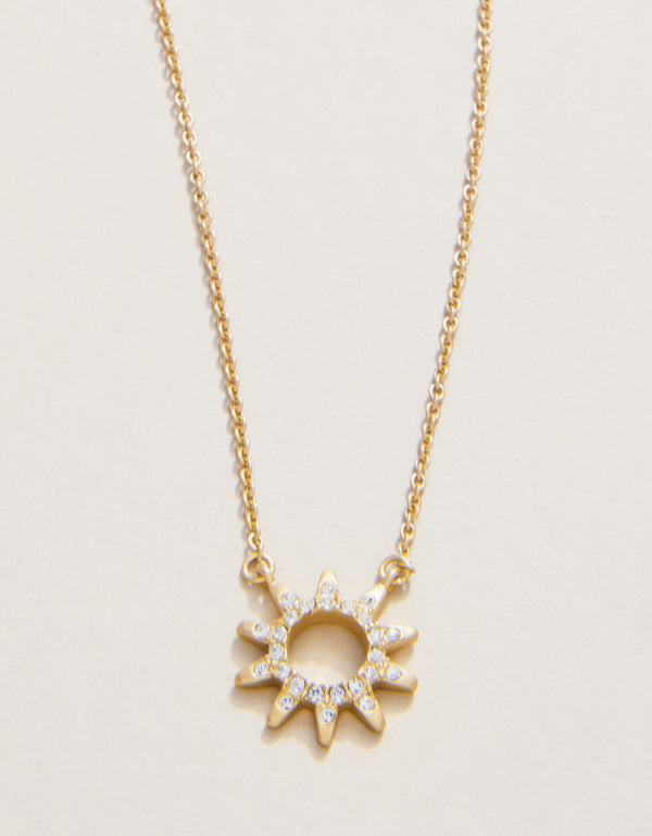 Spartina 449 Sea La Vie 18” Necklace-Sunshine/Sun - Gold