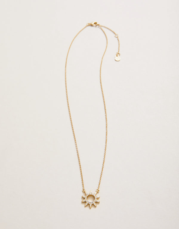 Spartina 449 Sea La Vie 18” Necklace-Sunshine/Sun - Gold