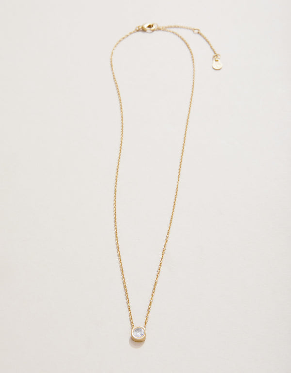 Spartina 449 Sea La Vie 18” Necklace -Ray of Hope/Gem - Gold