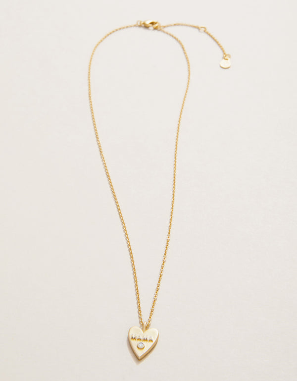 Spartina 449 Sea La Vie 18" Necklace - Mama/Heart