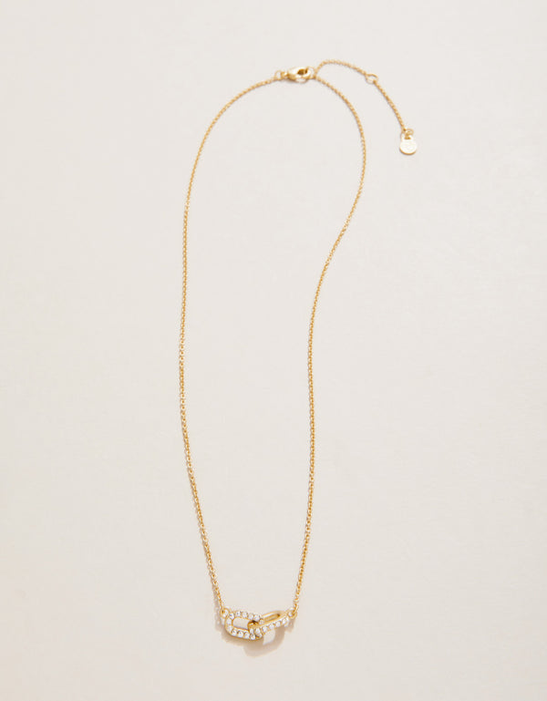 Spartina 449 Sea La Vie 18” Necklace -Strength/Links - Gold