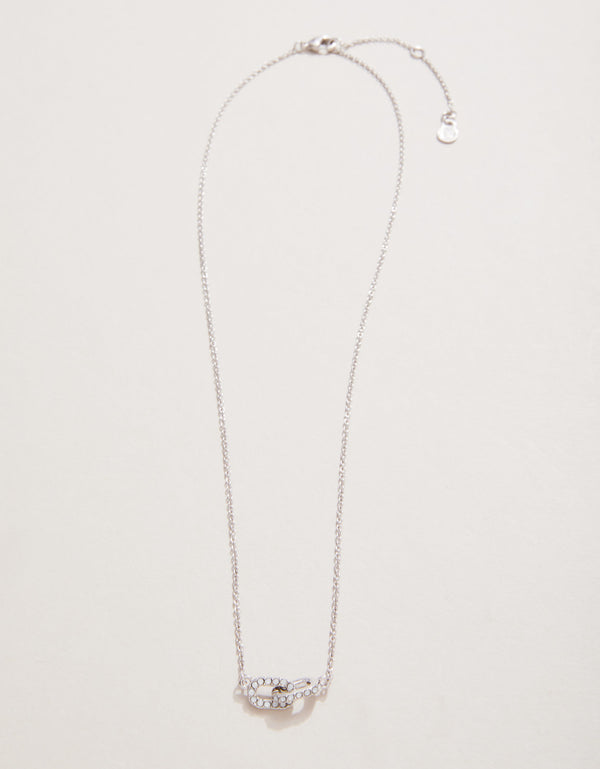 Spartina 449 Sea La Vie 18" Necklace - Forever Friends/Links-Silver