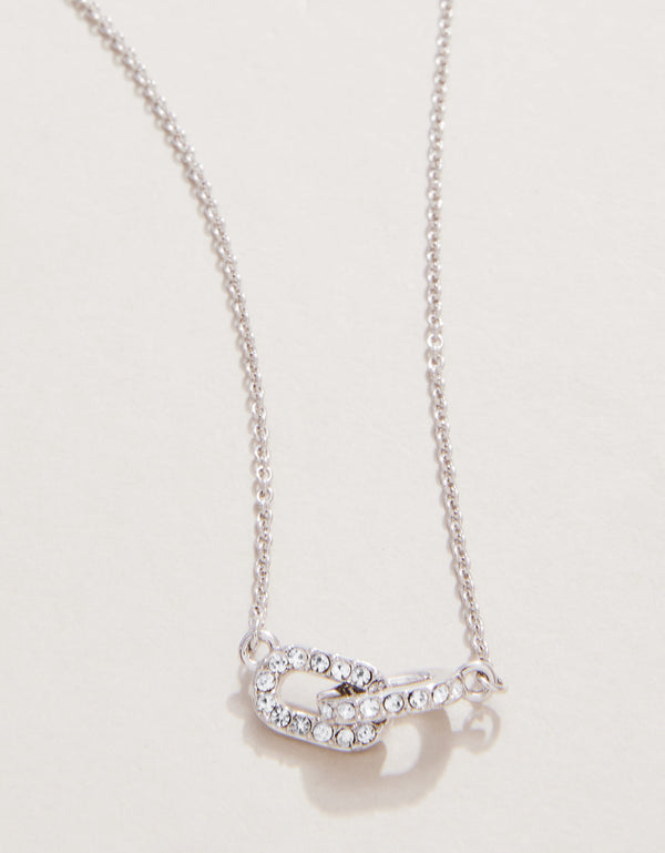 Spartina 449 Sea La Vie 18” Necklace -Strength/Links - Silver