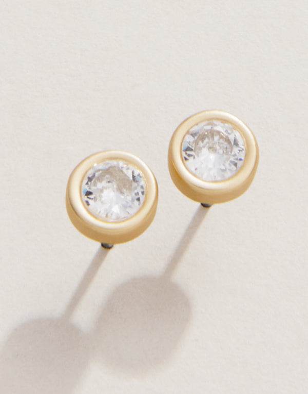 Spartina 449 Sea La Vie Stud Earrings Ray of Hope/Gem-Gold