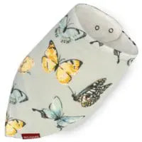 Milkbarn Kids "Butterfly" Bamboo Three-Layer Kerchief Bib