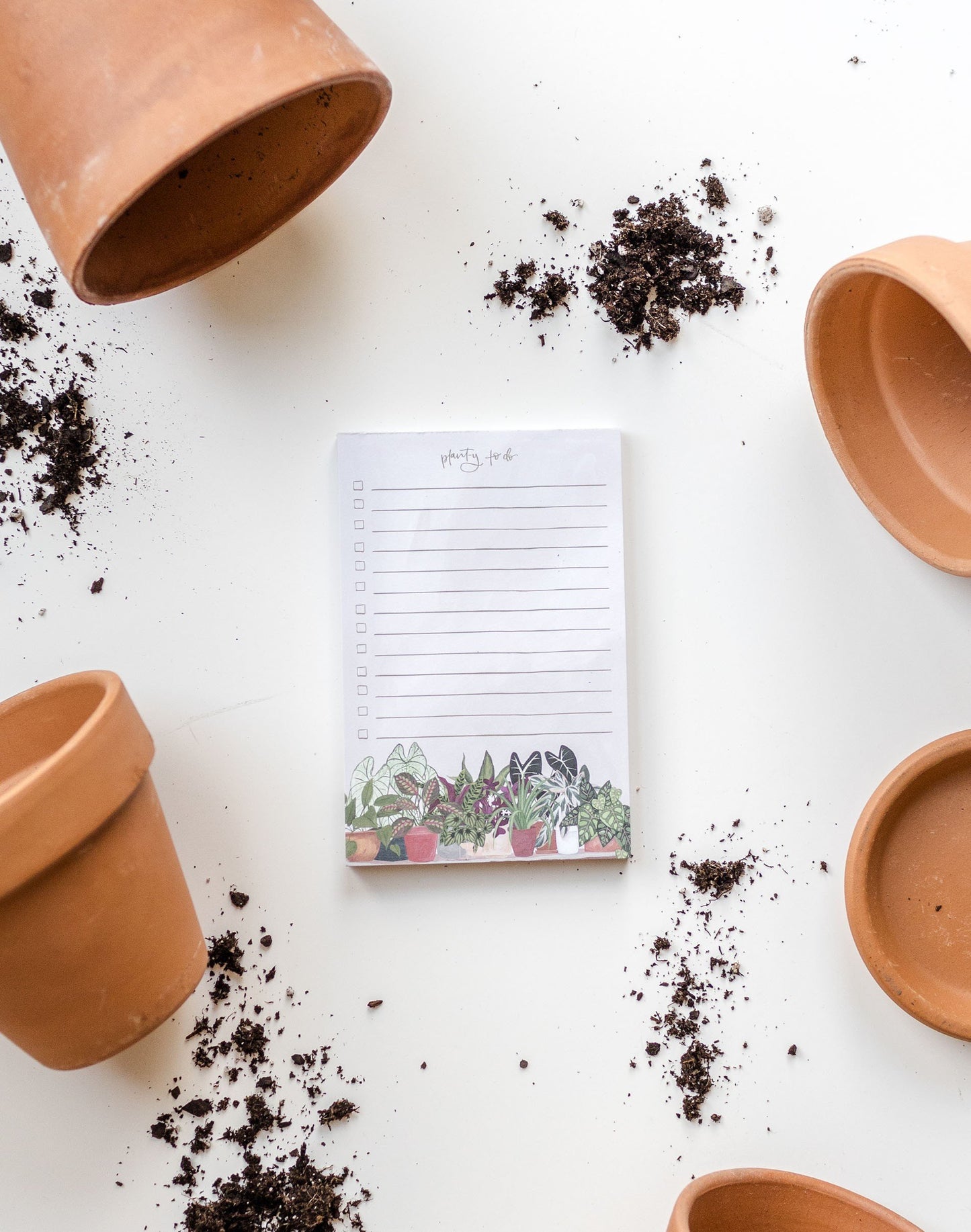 1 Canoe 2 "Planty To Do" Houseplants Notepad