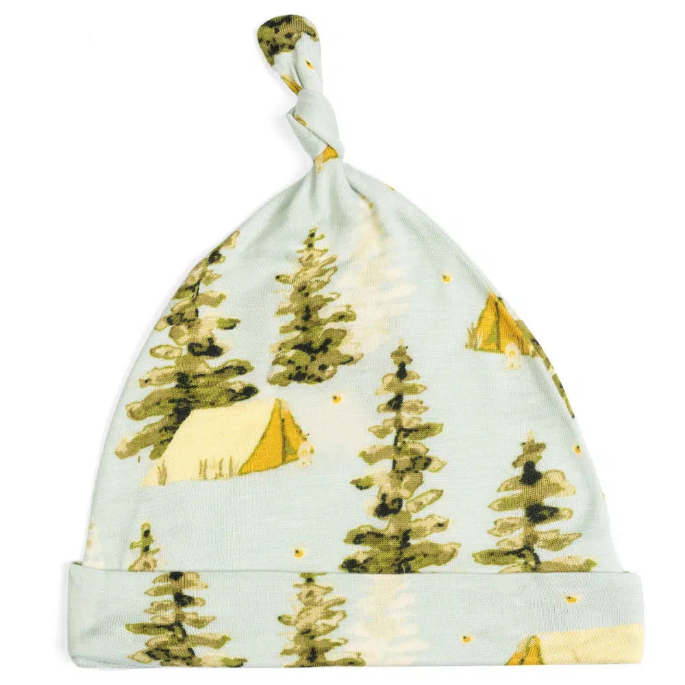 Milkbarn "Camping" Bamboo Knotted Beanie Hat