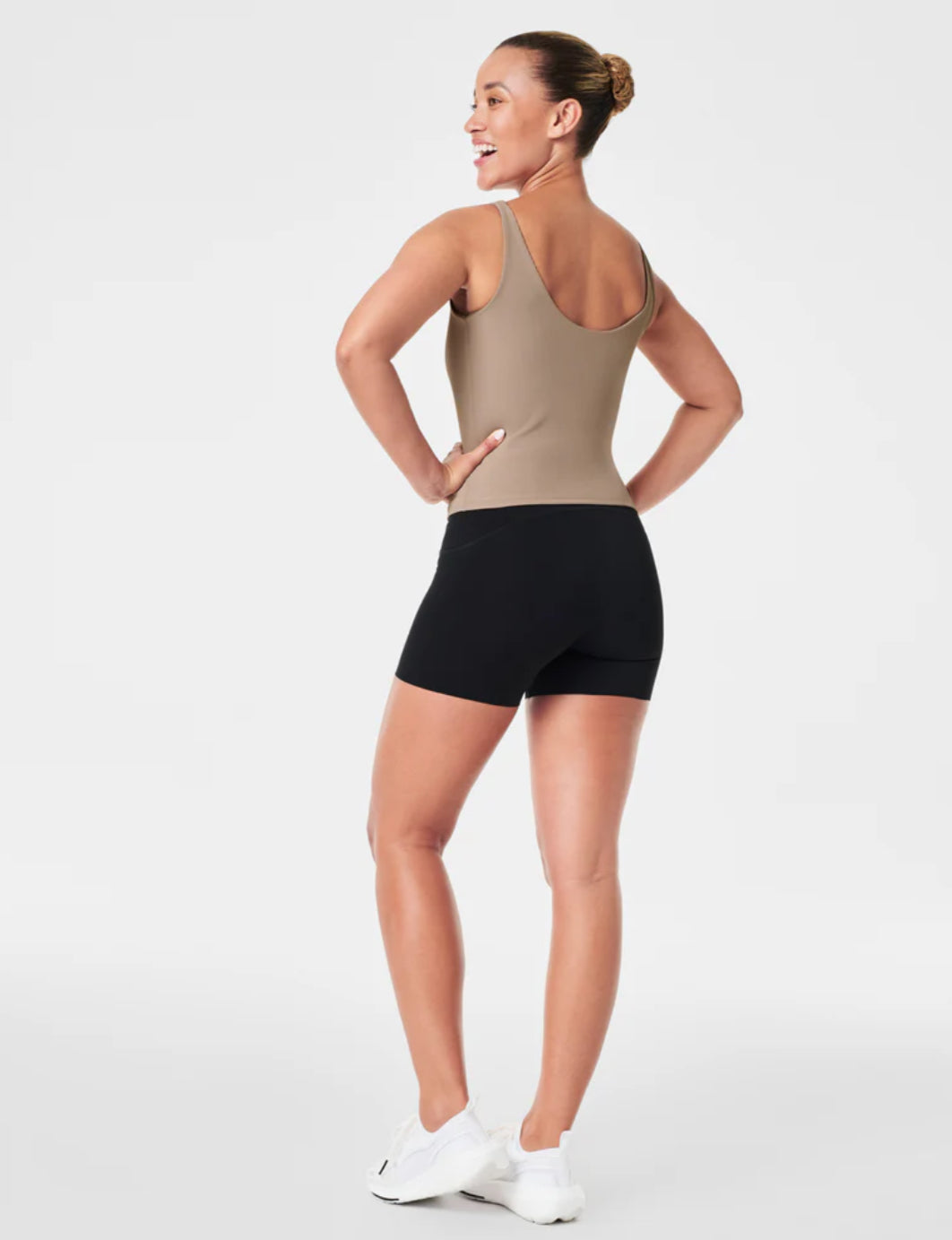 SPANXshape™ Get Moving
Contour Rib Shelf Tank -Driftwood