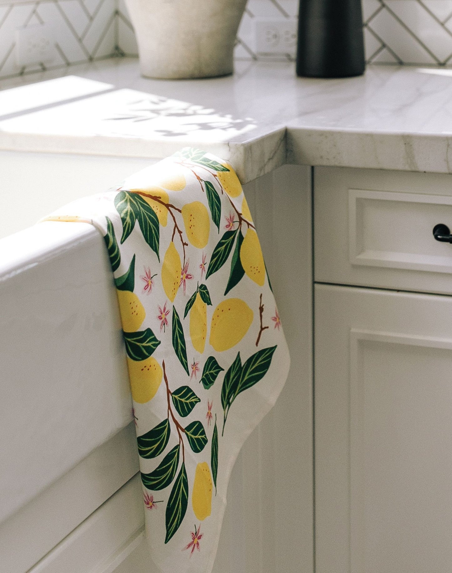 Paper Farm Press "Lemon Grove" Tea Towel