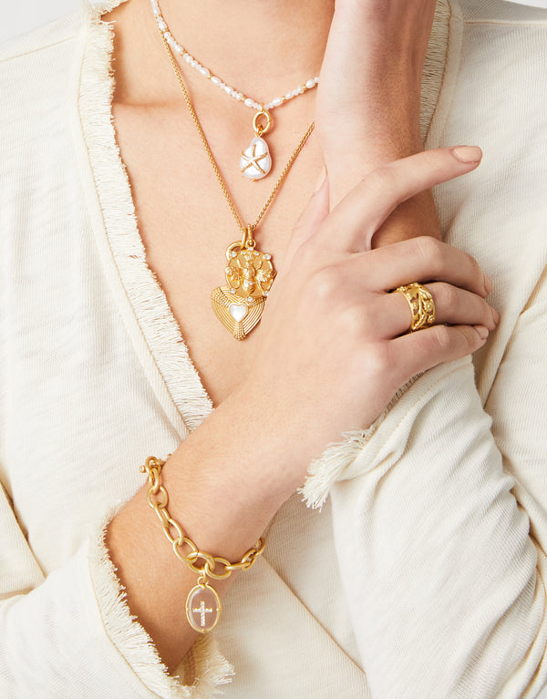 Spartina 449 Faithful Charm Bracelet