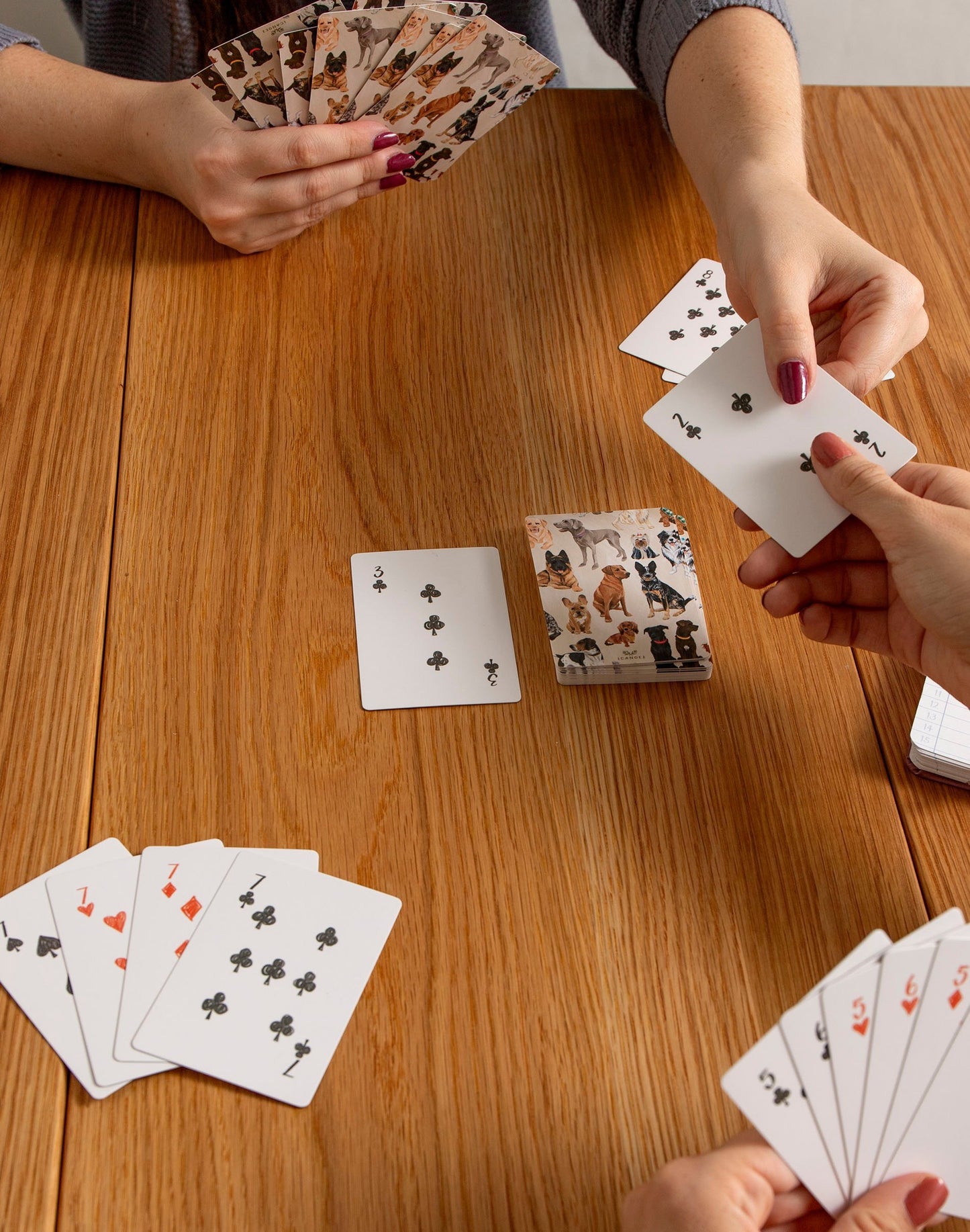 1 Canoe 2 "Furry Friends" Dogs Playing Cards Set