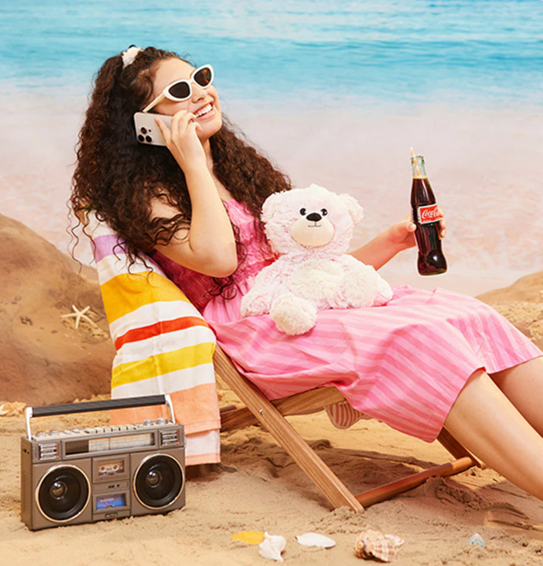 Warmies “Pink Marshmallow Bear”