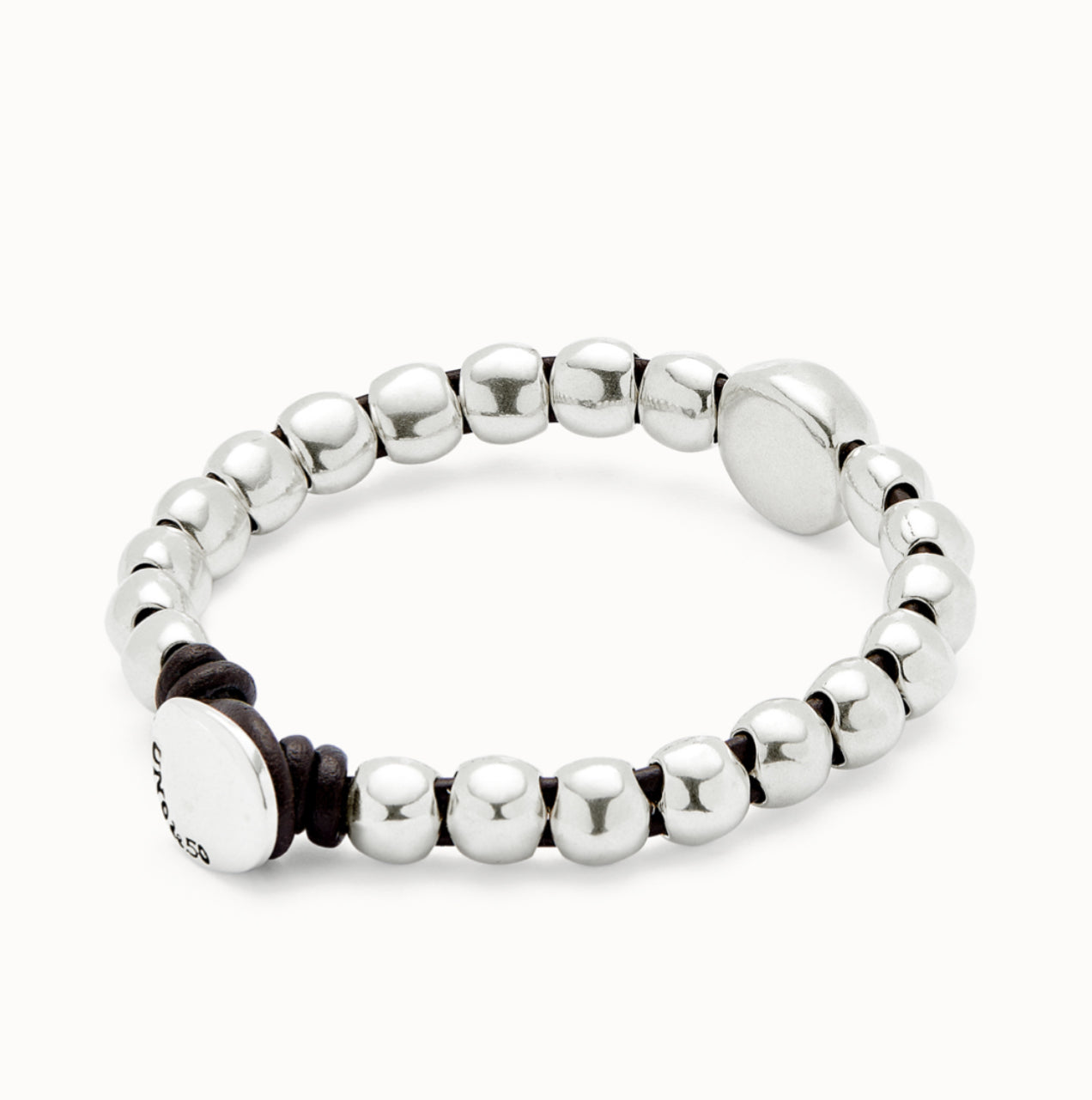 Uno de 50 "Be Fearless" Bracelet-Silver