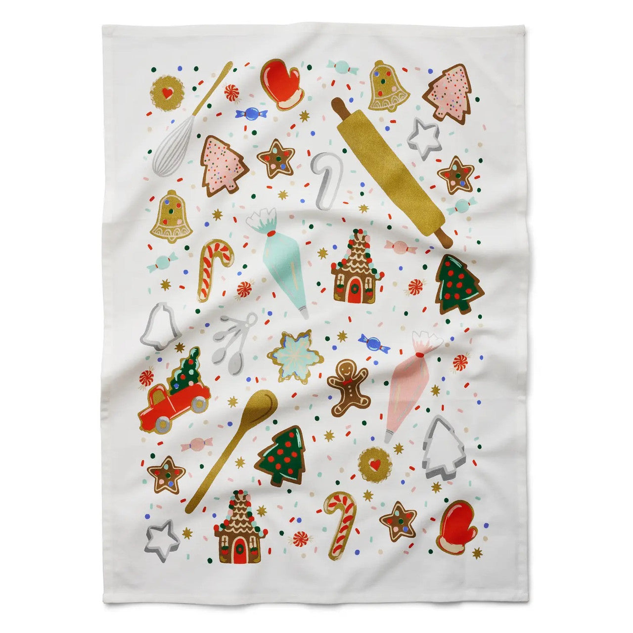 Rifle Paper Co. "Christmas Cookies" Tea Towel