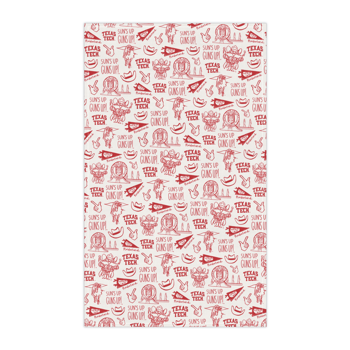 Victory Lap Kitchen Towel-Texas Tech