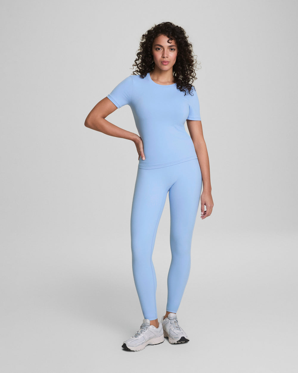 Spanx Bare Naked Bicep Tee - Hydrangea