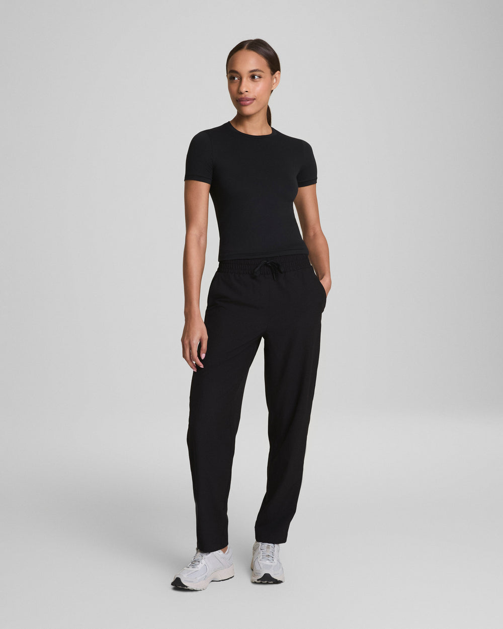 Spanx Bare Naked Bicep Tee - Very Black