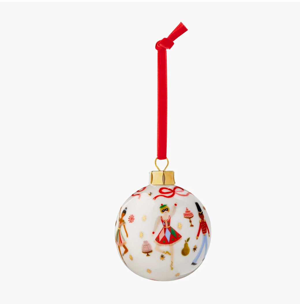 Rifle Paper Co. "Nutcracker" Porcelain Ornament