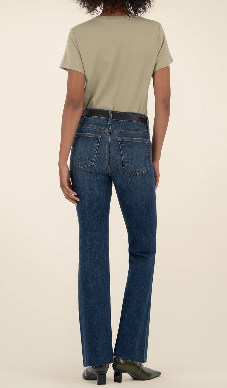 Kut From The Kloth “Stella” High Rise Flare - Intrigued Wash