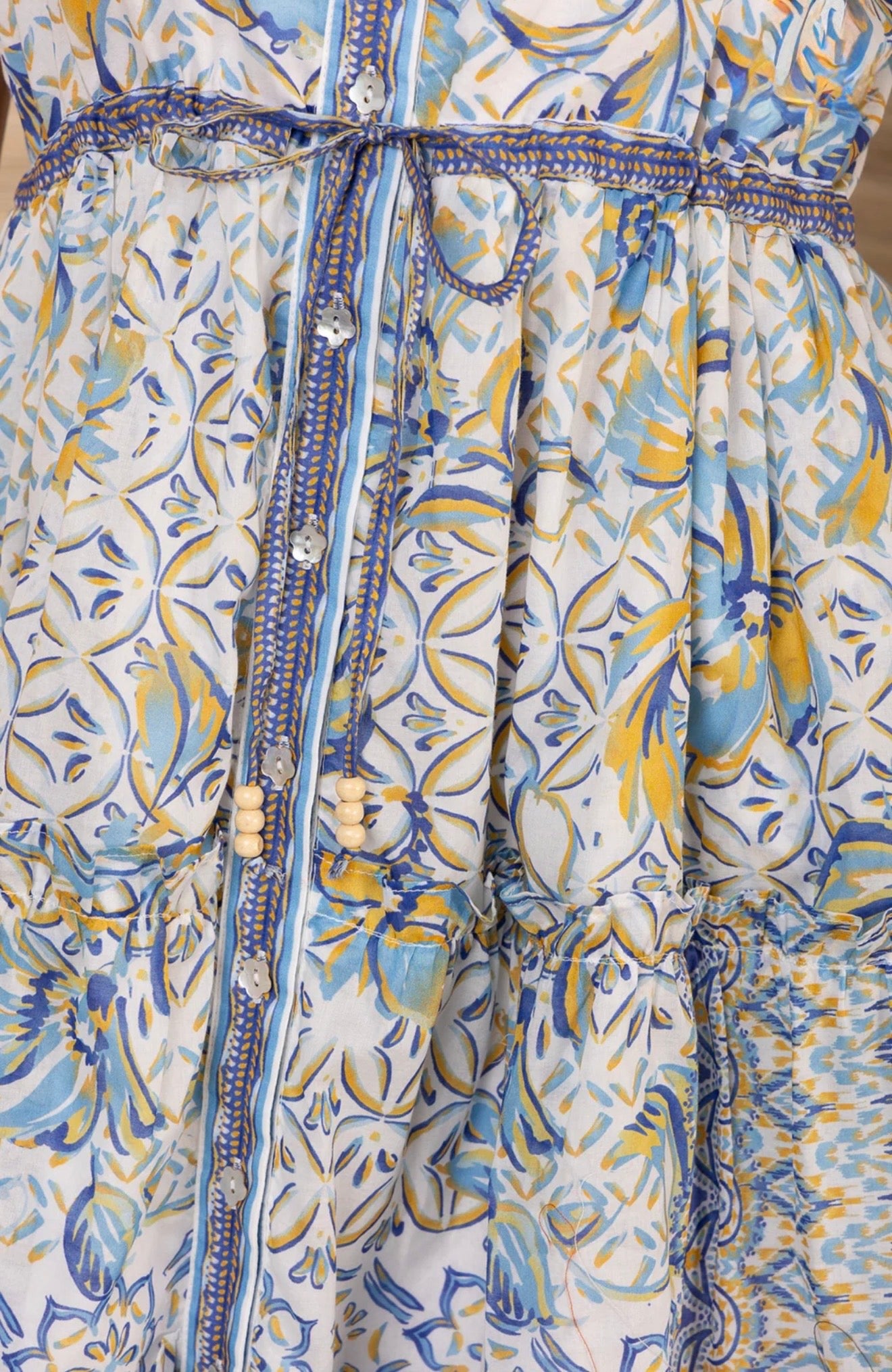 Hale Bob "Ruthie" S/S Dress-Blue