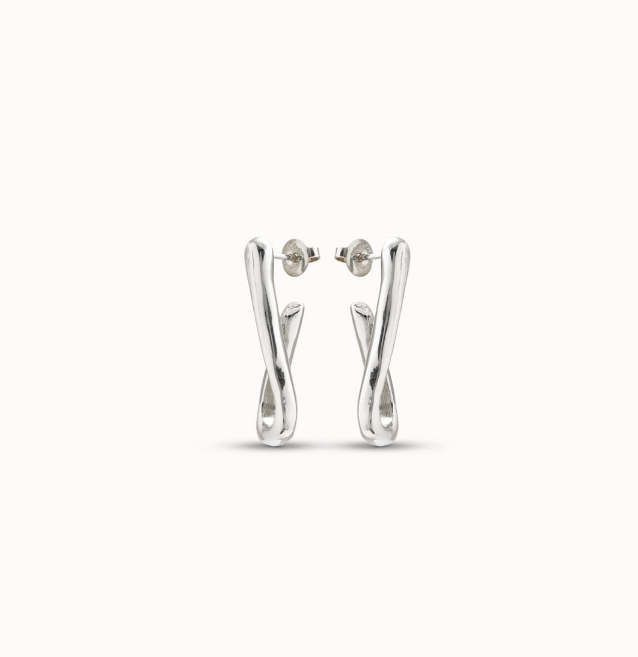 Uno de 50 "For U" Earrings- Silver