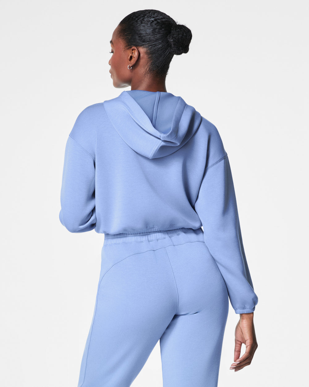 Spanx AirEssentials Cinched Hoodie- Cornflower Blue