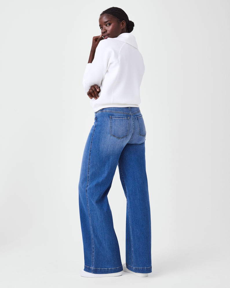 Spanx AirEssentials Half Zip-Powder