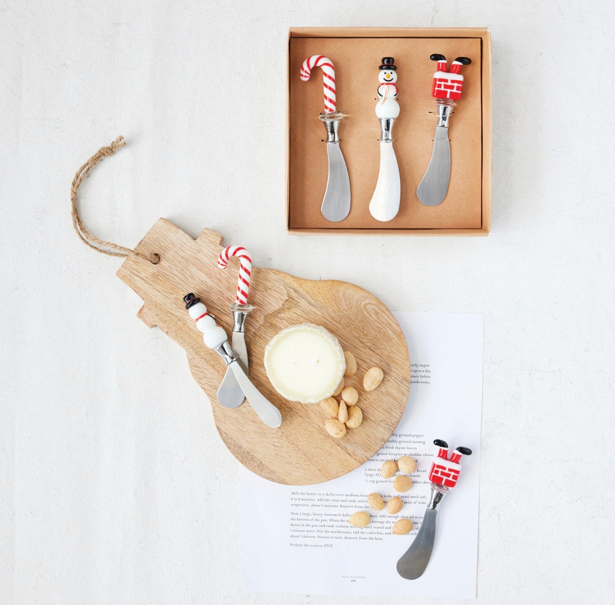 Creative Co-Op Canape Knive Boxed Set of 3