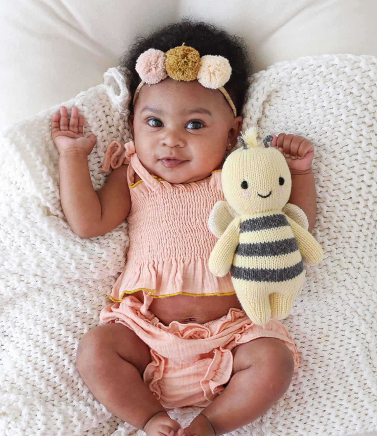 Cuddle + Kind “Baby Bee"-Yellow